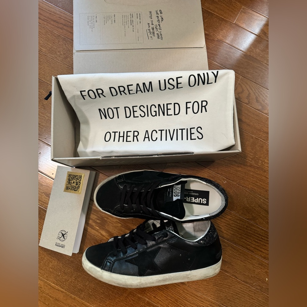 Nordstrom Exclusive Golden Goose Super Star | Black